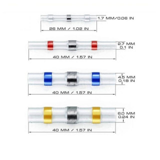 ZKLabs Heat Shrink Solder Seal Wire Sleeves Isolasi Bakar Solder Waterproof